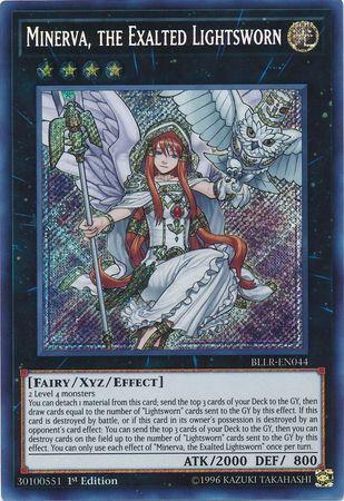 Minerva, a Luminosa Exaltada / Minerva, the Exalted Lightsworn (#BLC1-EN013)