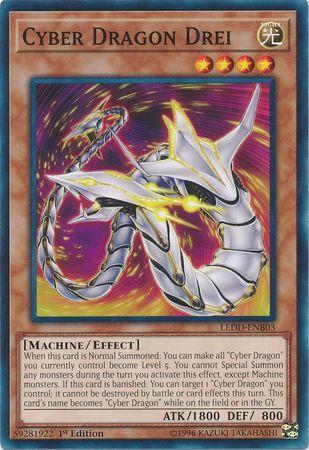 Dragão Cibernético Drei / Cyber Dragon Drei (#SDCS-EN005)