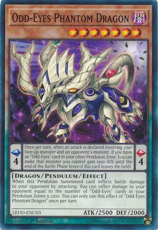 Dragão Fantasma de Olhos Anômalos / Odd-Eyes Phantom Dragon (#LEDD-ENC03)