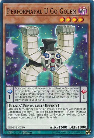 Camarartista U Go Golem / Performapal U Go Golem (#MACR-EN004)