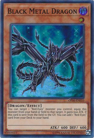 Dragão Metálico Negro / Black Metal Dragon (#OP06-EN010)