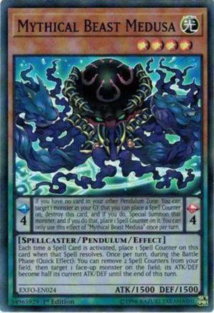Besta Mítica Medusa / Mythical Beast Medusa (#EXFO-EN024)
