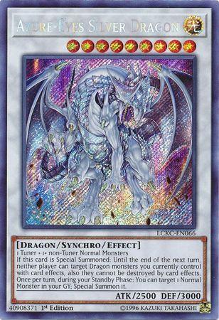 Dragão Prateado de Olhos Cerúleos / Azure-Eyes Silver Dragon (#LDK2-ENK39)
