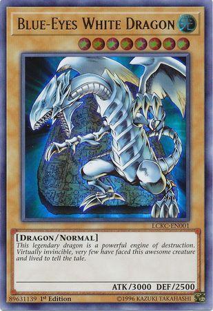 Dragão Branco de Olhos Azuis (Tablet Background) / Blue-Eyes White Dragon (Tablet Background) (#LDK2-ENK01)