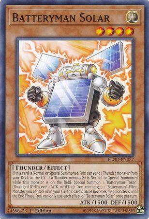 Homem-Bateria Solar / Batteryman Solar (#FLOD-EN027)