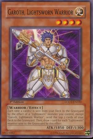 Garoth, o Guerreiro Luminoso / Garoth, Lightsworn Warrior (#LODT-EN020)