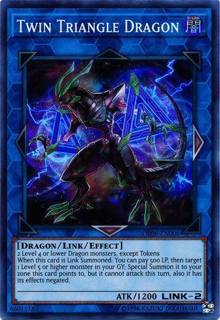 Dragão dos Triângulos Gêmeos / Twin Triangle Dragon (#OP08-EN006)
