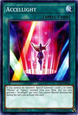 Aceleruz / Accellight, Busca de Cards