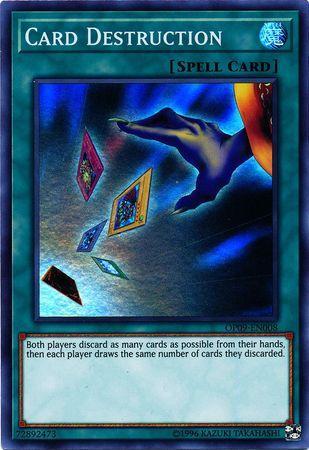 Destruição de Cards / Card Destruction (#SD8-EN018)