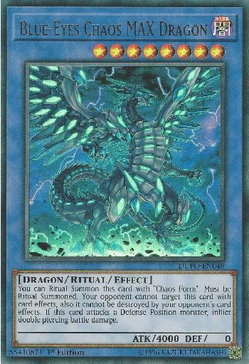 Dragão MÁX do Caos de Olhos Azuis / Blue-Eyes Chaos MAX Dragon (#MVP1-ENS04)