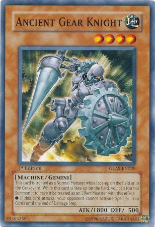 Cavaleiro do Mecanismo Antigo / Ancient Gear Knight (#GLAS-EN029)
