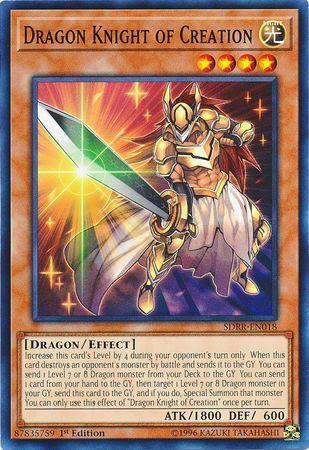 Cavaleiro Dragão da Criação / Dragon Knight of Creation (#SDRR-EN018)