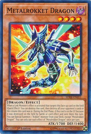 Dragão Metalfoguette / Metalrokket Dragon (#EXFO-EN008)