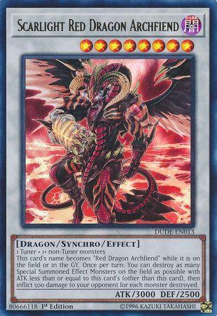 Incandescente Dragão Vermelho Arquidemônio / Scarlight Red Dragon Archfiend (#DUDE-EN013)