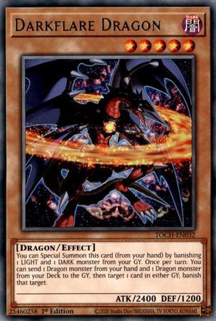 Dragão do Brilho Obscuro / Darkflare Dragon (#PGLD-EN040)