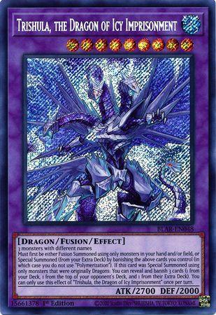 Trishula, o Dragão do Aprisionamento Gélido / Trishula, the Dragon of Icy Imprisonment (#BLC1-EN045)