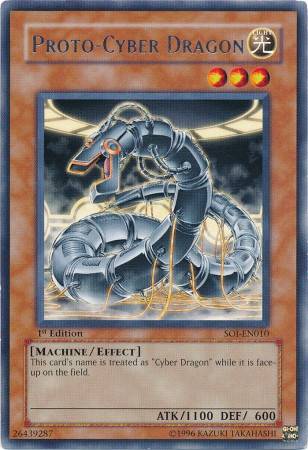 Primeiro Dragão Cibernético / Proto-Cyber Dragon (#DP04-EN004)
