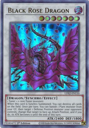 Dragão da Rosa Negra / Black Rose Dragon (#MGED-EN026)