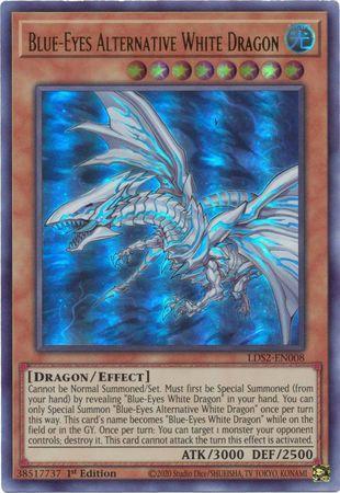 Dragão Branco Alternativo de Olhos Azuis / Blue-Eyes Alternative