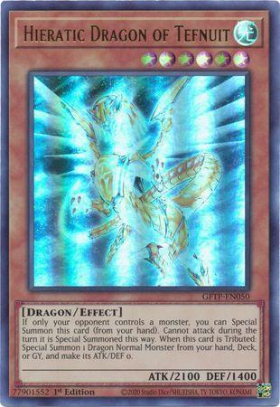 Dragão Hierático de Tefnuit / Hieratic Dragon of Tefnuit (#SDBE-EN010)