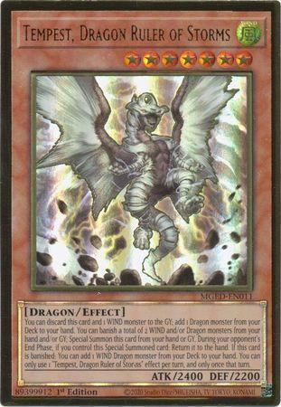 Temporal, Dragão Soberano das Tempestades / Tempest, Dragon Ruler of Storms (#MGED-EN011)