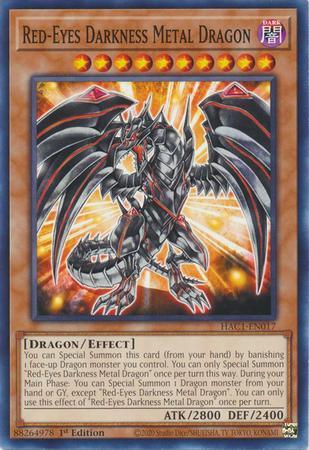 Dragão Metálico das Trevas de Olhos Vermelhos / Red-Eyes Darkness Metal Dragon (#SDAZ-EN007)
