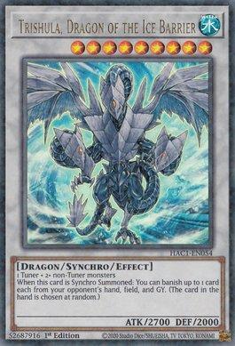Trishula, o Dragão da Barreira de Gelo / Trishula, Dragon of the Ice Barrier (#DUDE-EN014)