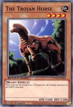 O Cavalo de Tróia / The Trojan Horse (#YSD-EN017 )  Magic: The Gathering:  Cartas Avulsas, Produtos Selados, e muito mais..