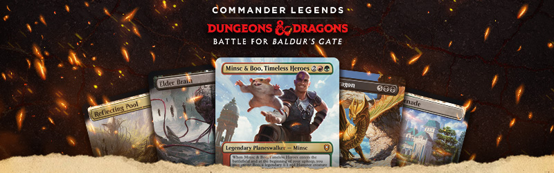 Decks de Commander - Commander Legends: Battle for Baldur, Artigos  LigaMagic