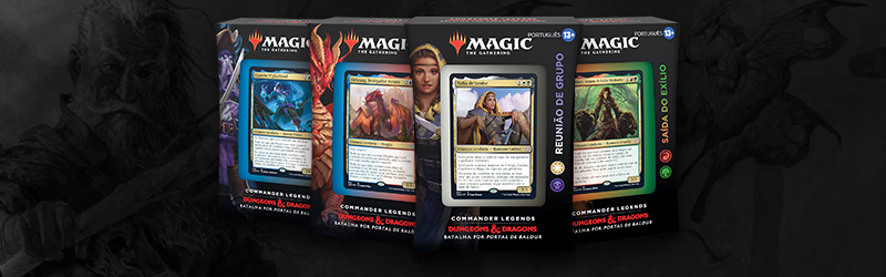 Decks de Commander - Commander Legends: Battle for Baldur, Artigos  LigaMagic