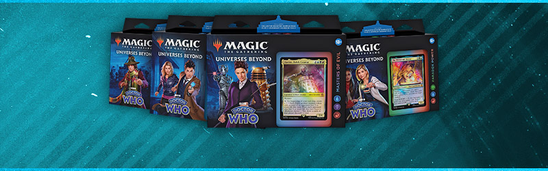 Magic Deck Commander Doctor Who Timey Wimey Inglês