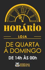 Horário de funcionamento da loja Horário de funcionamento da loja