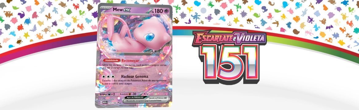 Kit Carta Pokémon Mewtwo Ex E Mew Ex Celebrações