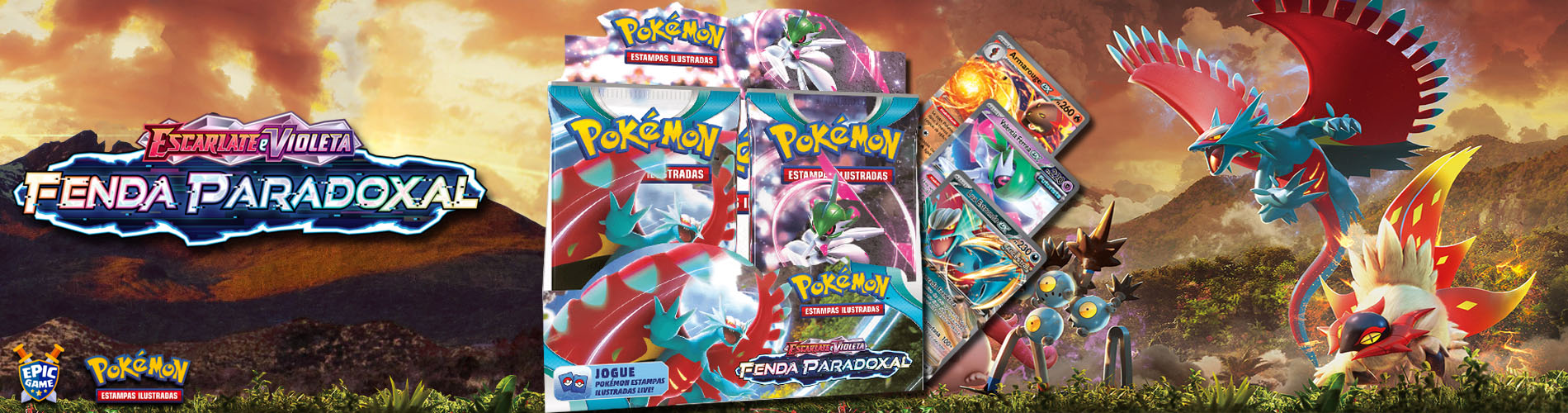 Original Carta Pokemon ultra rara Thievul shiny Copag em Promoção