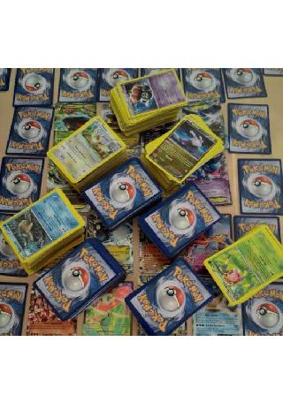 Lote de 1000 cartas Pokemon - Escorrega o Preço