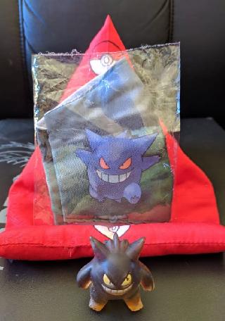 MÁSCARA GENGAR SHINY BRANCO