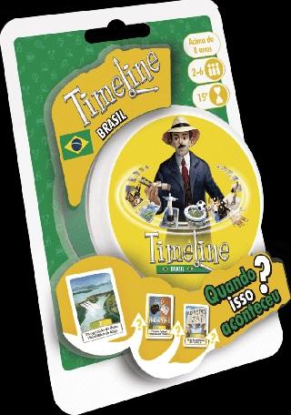 Jogo de Cartas - Timeline Brasil (Blister)