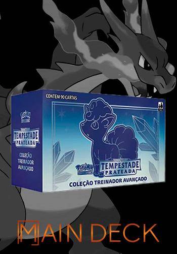 Box Pokémon Treinador Avançado Espada Escudo Origem Perdida 90 Cartas