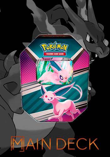 Pokémon Lata Heróis Espeon V Copag Cartas Colecionáveis