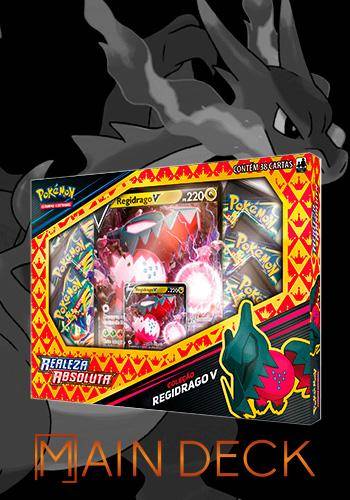 Pokémon Coleção Realeza Absoluta Regidrago V - Copag - Deck de