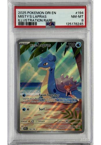 Misty's Lapras DRI 194/182 PSA 8 | Main Deck Games