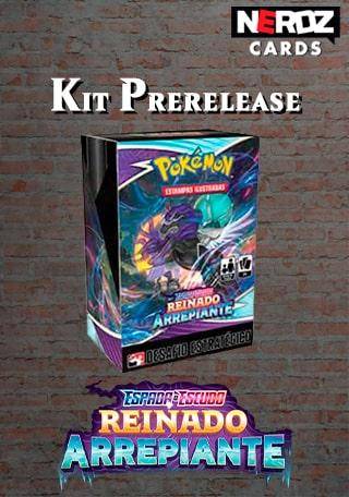 Pokémon TCG Kit pre release Desafio Estratégico Carta Promocional e Código  Online