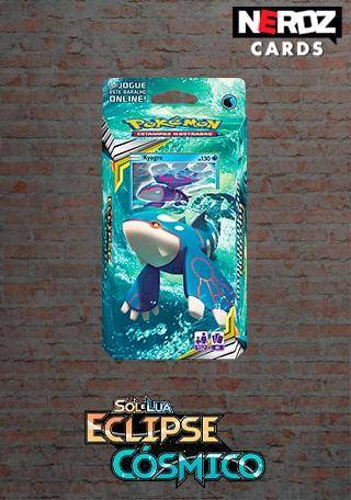 STARTER DECK KYOGRE POKÉMON SOL E LUA 12 ECLÍPSE CÓSMICO