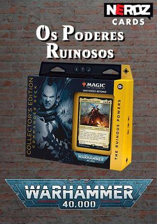 Deck de Commander Edição de Colecionador - Warhammer 40.000 - Quatro Decks