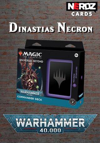 Deck de Commander Edição de Colecionador - Warhammer 40.000 - Quatro Decks