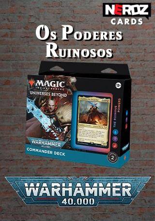 Deck de Commander Edição de Colecionador - Warhammer 40.000 - Quatro Decks