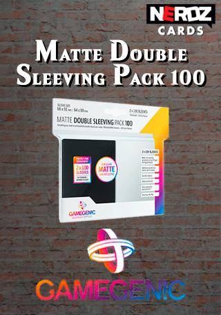 Gamegenic: Prime Double Sleeve Pack 100