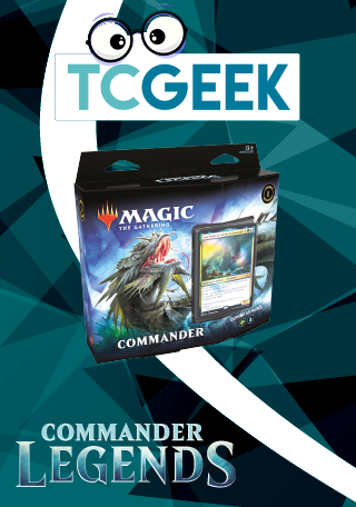 Commander Deck - Commander Legends - Reap the Tides (UG) - MTG Brasil