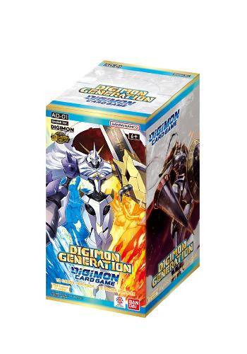 DIGIMON CARD GAME AD-01 2BOXセット Caixa de Booster - AD-01: Advanced Booster Digimon Generation