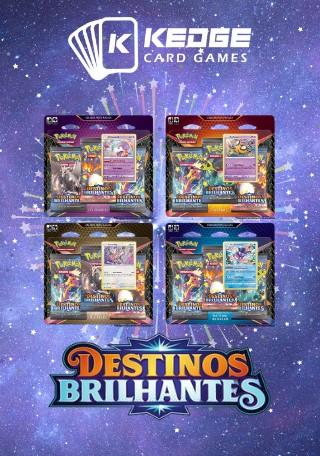 Pokémon Blister Gigante Johto + Unova + Alola - Parceiros